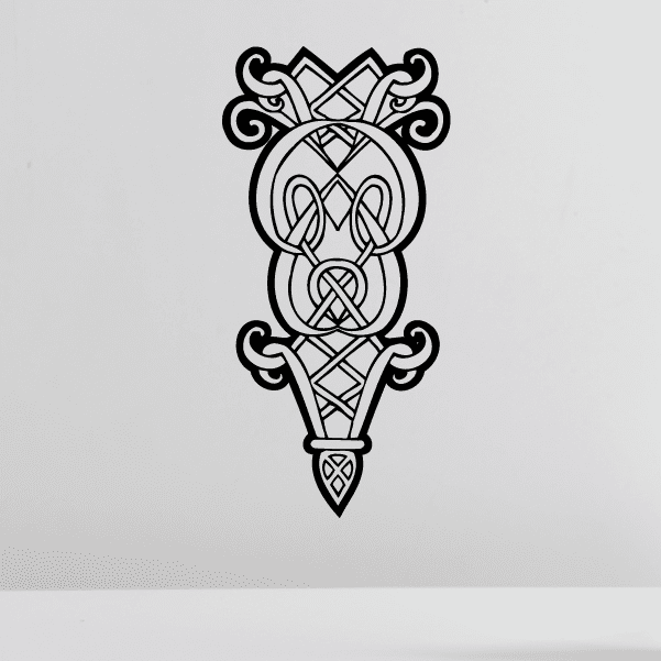 Image of Celtic Triangle Decals