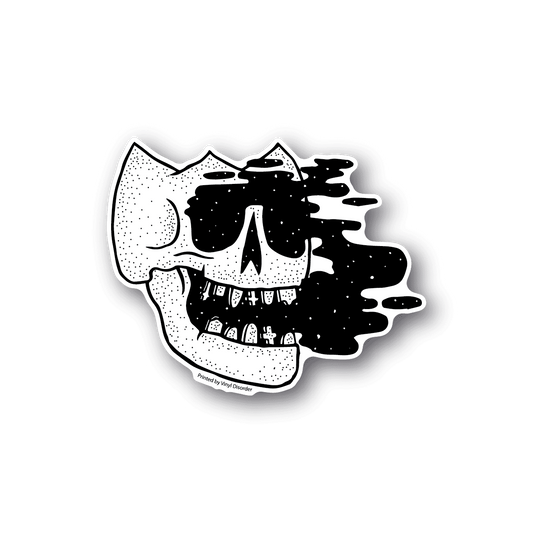 Image of Cemetary Skull Sticker