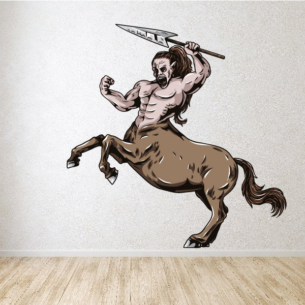 Image of Centaur with Spear Sticker