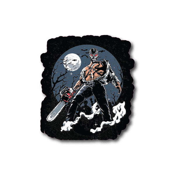 Image of Chainsaw Terminator Sticker