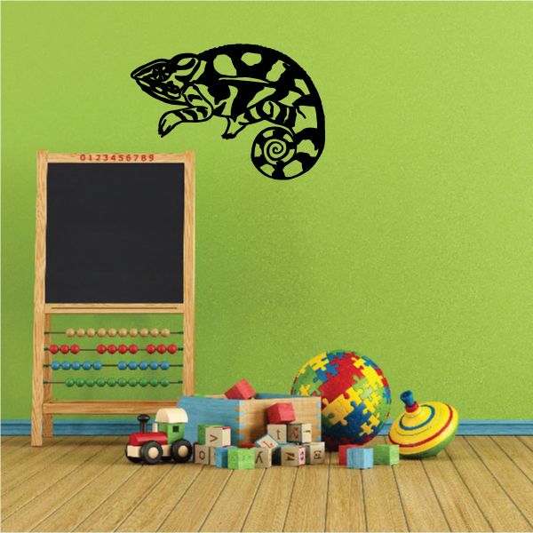 Image of Chameleon Curled Decal