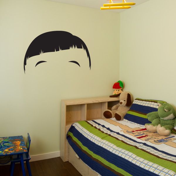 Image of Characterface Wall Decal - Vinyl Decal - Car Decal - Id044