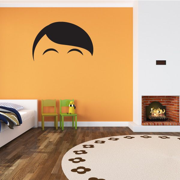 Image of Characterface Wall Decal - Vinyl Decal - Car Decal - Id045