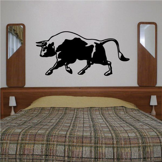 Image of Charging Bull Decal