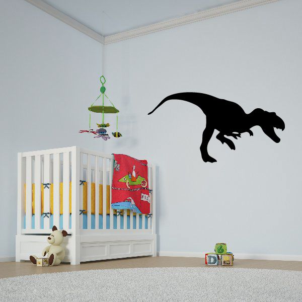 Image of Chasing Tyrannosaurus Rex Decal