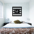 Image of Checker Monogram Decal