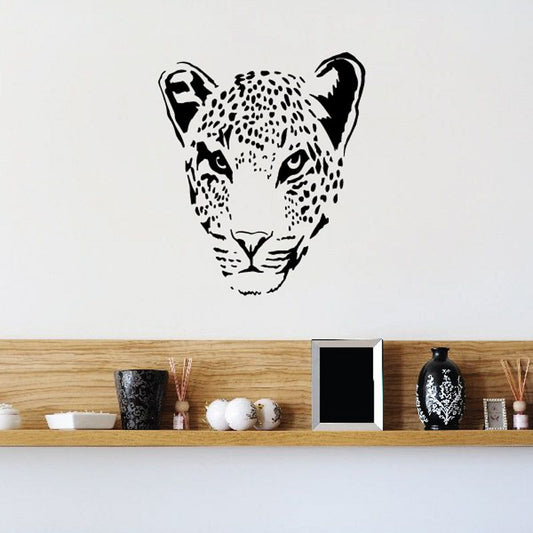 Image of Cheetah Head Decal