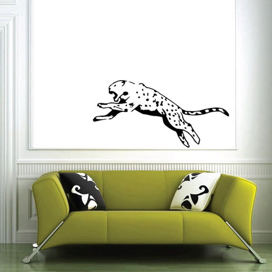 Image of Cheetah Leaping Decal