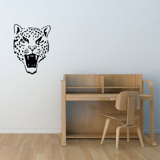 Image of Cheetah Snarling Decal