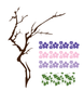 Cherry Blossom Flower Tree Branch Decal