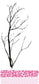 Cherry Blossom Tree Branch Decal