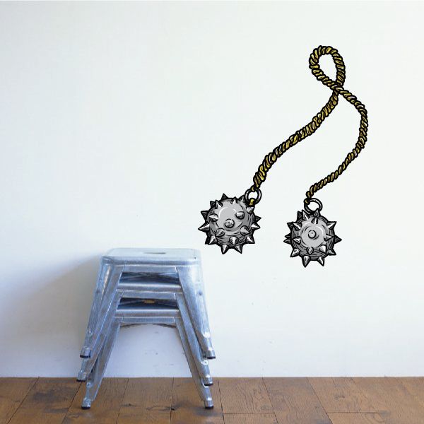 Image of Chinese Colored Dai Chui Sticker