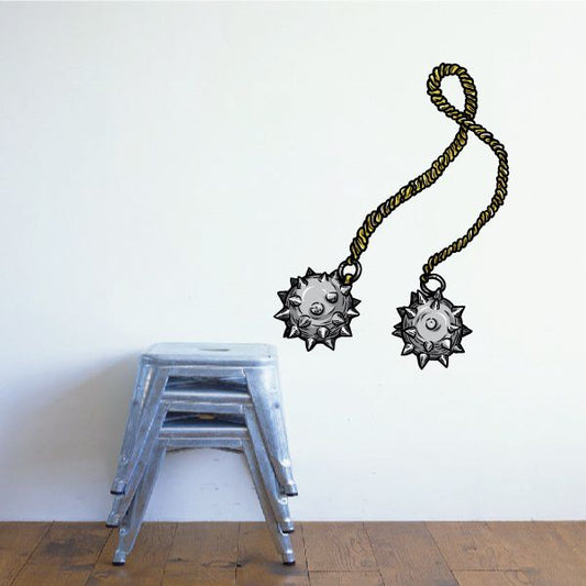 Image of Chinese Colored Dai Chui Sticker