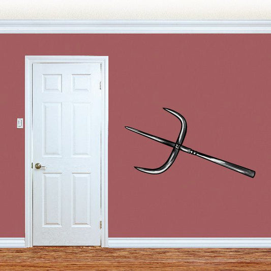 Image of Chinese Colored Sai Sticker