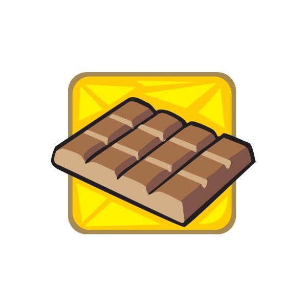 Image of Chocolate Bar Sticker