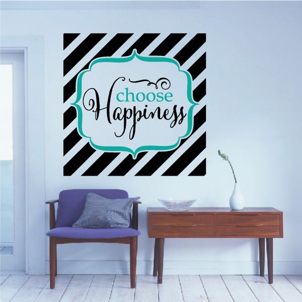 Image of Choose Happiness Wall Decal