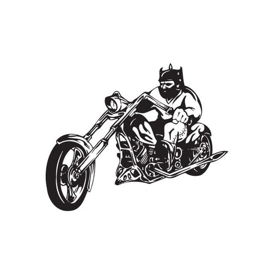 Image of Chopper Wall Decal - Vinyl Decal - Car Decal - DC 068