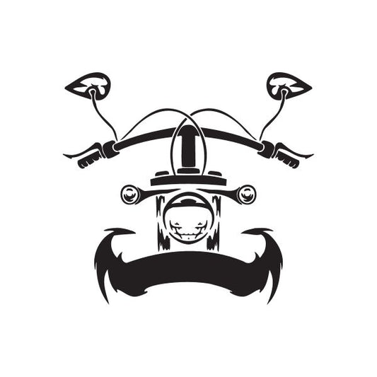 Image of Chopper Wall Decal - Vinyl Decal - Car Decal - DC 136