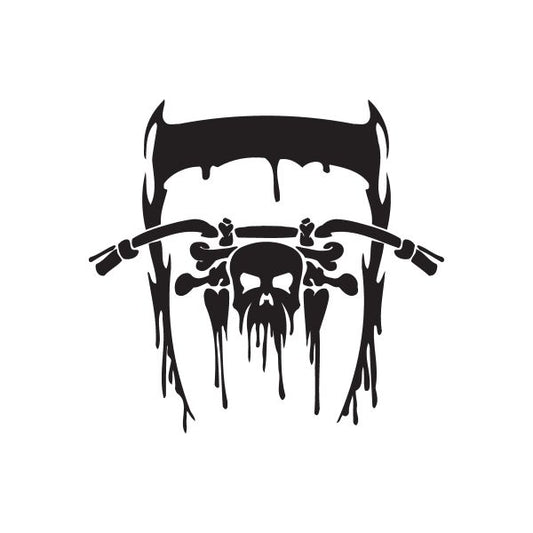 Image of Chopper Wall Decal - Vinyl Decal - Car Decal - DC 154