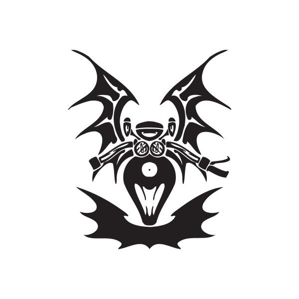 Application example for Motorcycle Plaque Decals