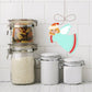 Christmas angel wall decal with white wings and rainbow accents