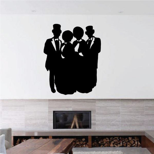 Image of Christmas Carolers Decal