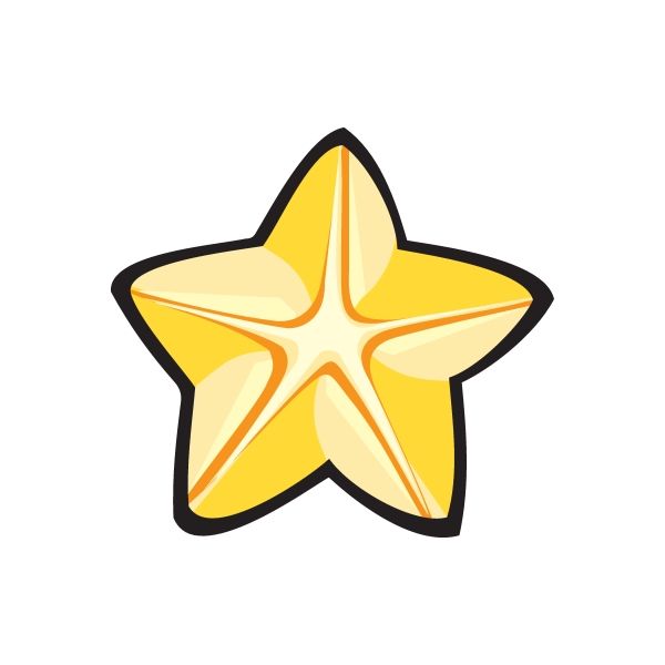 Image of Christmas Decoration Lovely Star Sticker