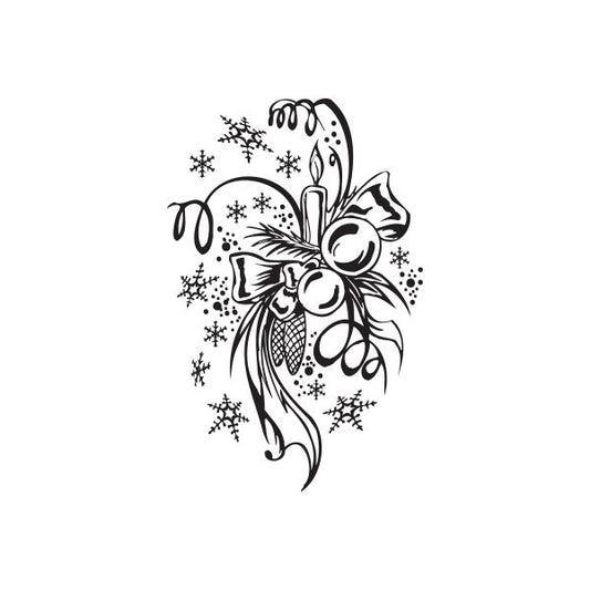 Image of Christmas Decorations Fabulous Ornament Decal