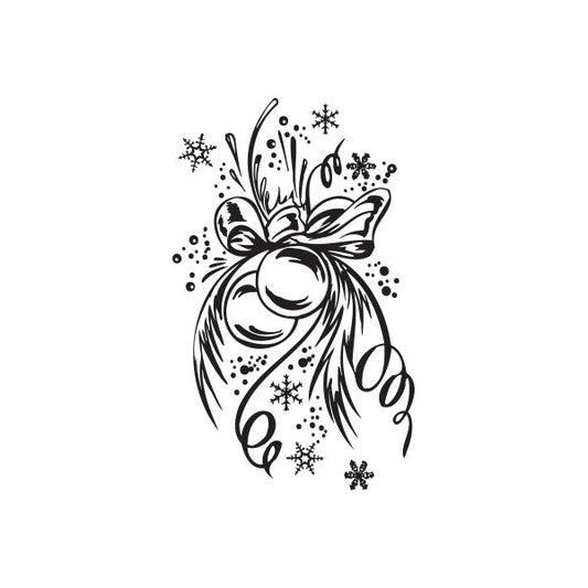 Image of Christmas Decorations Glee Ornaments Decal