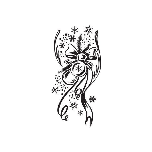 Image of Christmas Decorations Ornament Winter Decal