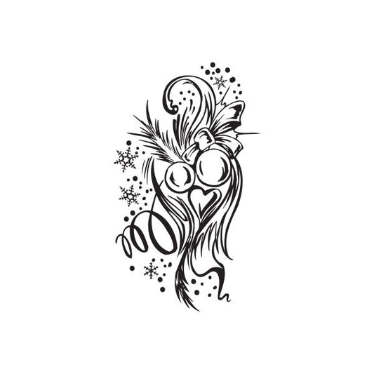 Image of Christmas Decorations Ornaments Decal