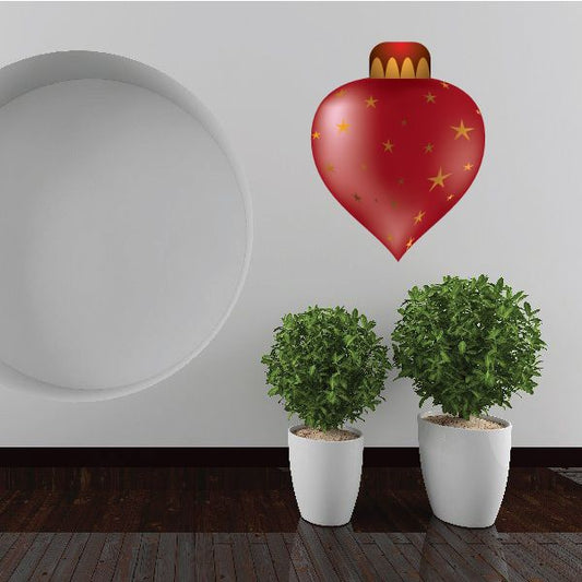 Image of Christmas Ornament Wall Decal - Vinyl Car Sticker - Uscolor001