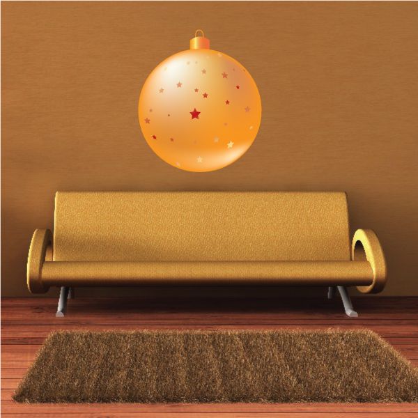 Image of Christmas Ornament Wall Decal - Vinyl Car Sticker - Uscolor005