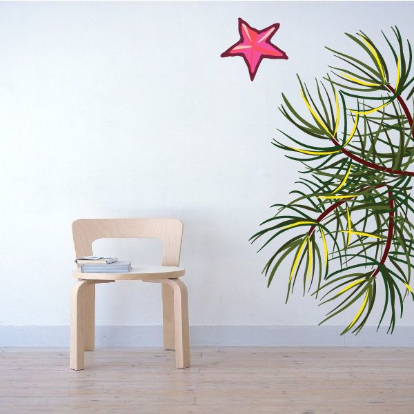 Image of Christmas Ornament Wall Decal - Vinyl Sticker - Car Sticker - IDCOLOR011