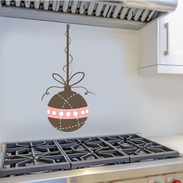 Image of Christmas Ornament Wall Decal - Vinyl Sticker - Car Sticker - IDCOLOR030