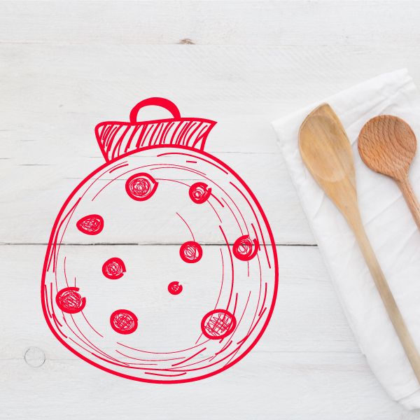 Image of Christmas Ornament Wall Decal - Vinyl Sticker - Car Sticker - IDCOLOR036