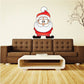 Santa sticker: standing pose with arms behind, red suit and white beard