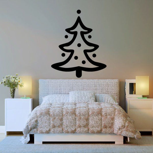 Image of Christmas Tree Cookie Decal