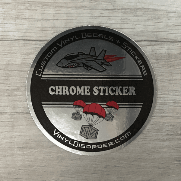 Image of Chrome Sticker Vinyl