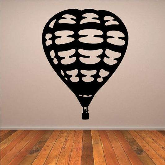 Image of Cicular Hot Air Balloon Decal