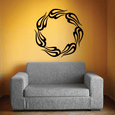 Image of Circle Flame Decals