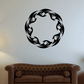 Image of Circle Flame Decals