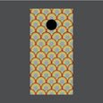 Image of Circle Pattern Cornhole Board Wraps