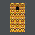 Image of Circle Pattern Cornhole Board Wraps