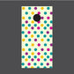Image of Circle Pattern Cornhole Board Wraps