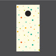 Image of Circle Pattern Cornhole Board Wraps