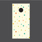 Image of Circle Pattern Cornhole Board Wraps