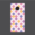 Image of Circle Pattern Cornhole Board Wraps