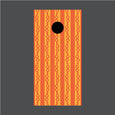 Image of Circle Pattern Cornhole Board Wraps