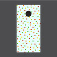 Image of Circle Pattern Cornhole Board Wraps